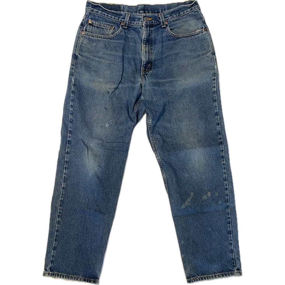 Levi’s 550 Relxed Fit Distressed Denim Jeans 34x30